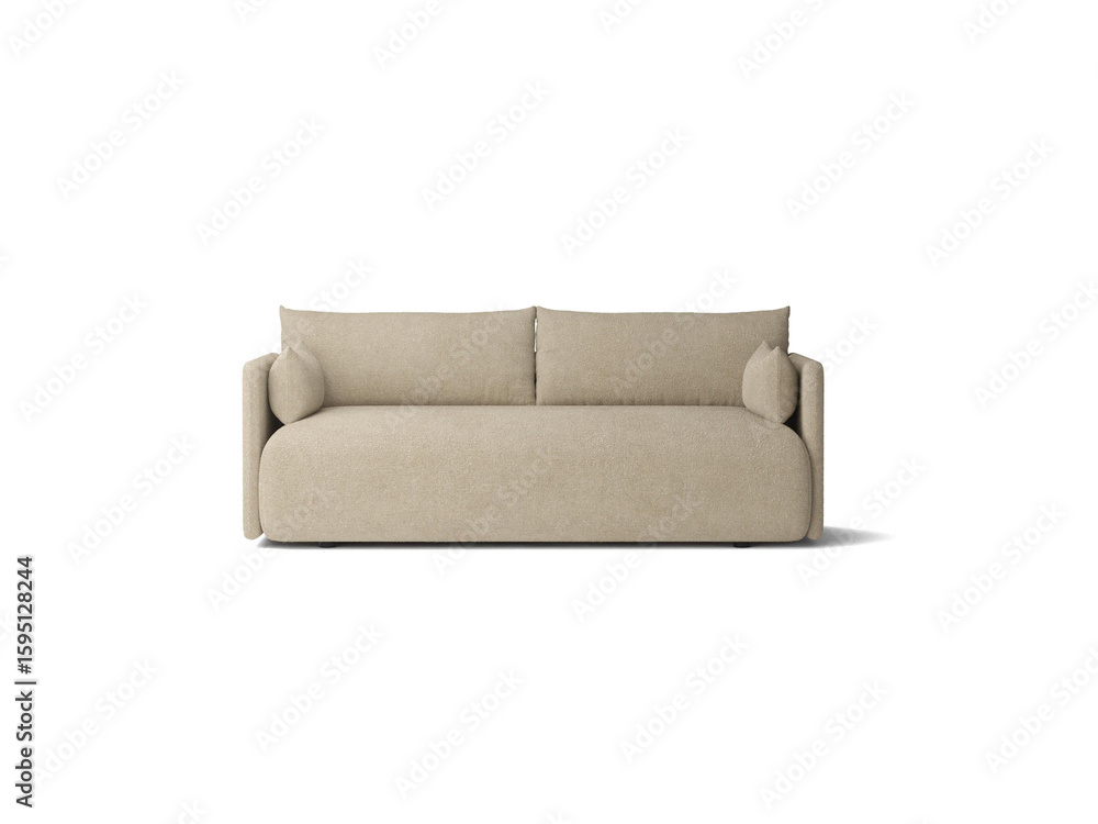 Obraz premium elegance modern sofa isolated on white