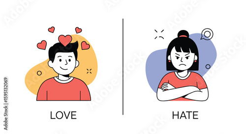 Understanding the Contrasting Emotions of Love and Hate in Human Relationships and Personal Experiences