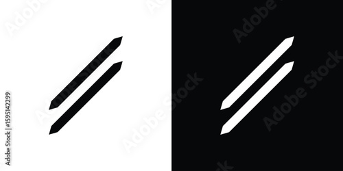 Toothpick icon vector, solid illustration, pictogram set.