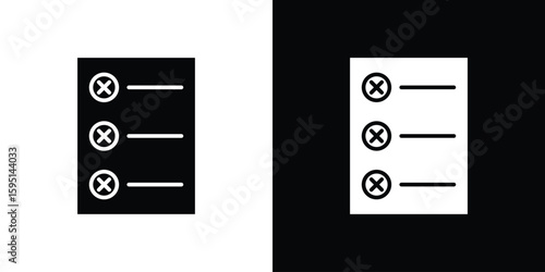 Quota icon vector, solid illustration, pictogram set.