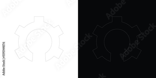 Open source icon vector, solid illustration, pictogram set.