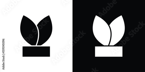 Mint gum icon vector, solid illustration, pictogram set.