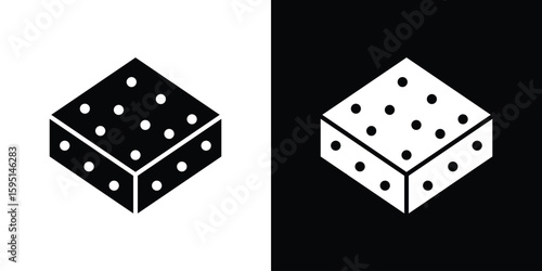 Halva icon vector, solid illustration, pictogram set.