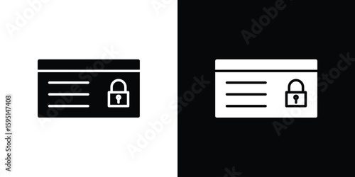Credit limit icon vector, solid illustration, pictogram set.