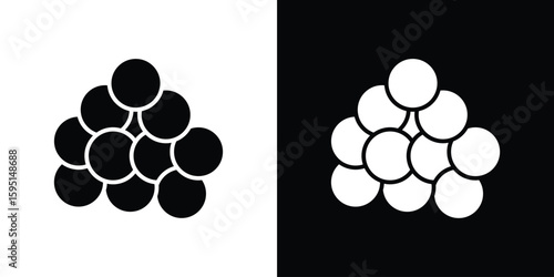 Cancer icon vector, solid illustration, pictogram set.