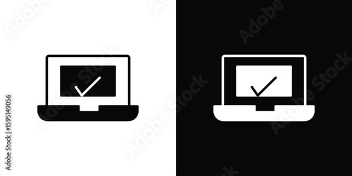 Bounce rate icon vector, solid illustration, pictogram set.