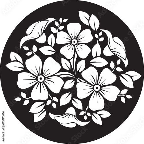 Illustration Art Design, Decoration, Wall Art, Round Arts, Vector Illustrations