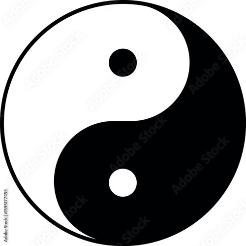 Yin yang symbol balance harmony taoism philosophy