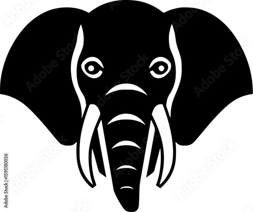 Elephant - High Quality Vector Logo - Vector illustration ideal for T-shirt graphic