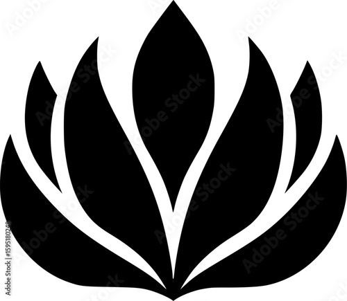 Flower - High Quality Vector Logo - Vector illustration ideal for T-shirt graphic