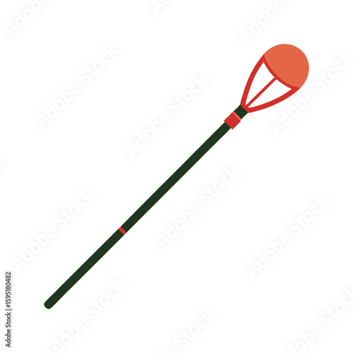 lacrosse stick vector illustration