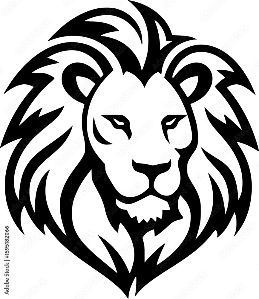 Fototapeta premium Lion - High Quality Vector Logo - Vector illustration ideal for T-shirt graphic