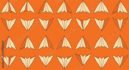 Understanding the various folding techniques and geometric principles behind origami paper airplanes