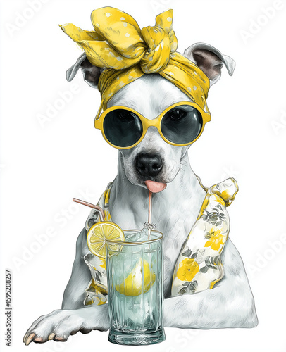 Artistic dog