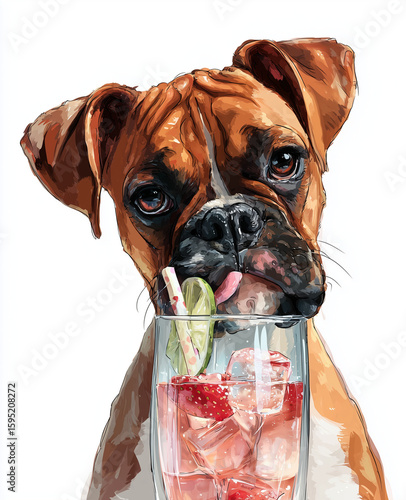 Artistic dog
