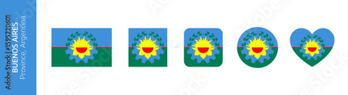 Flag of Buenos Aires Province, Argentina