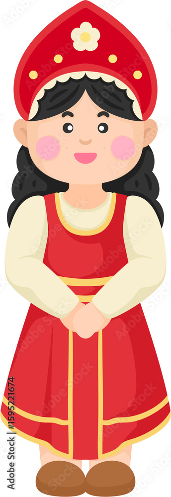 illustration russian character illustration russian character