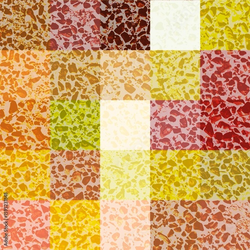 シームレス　土　パターン　イラスト