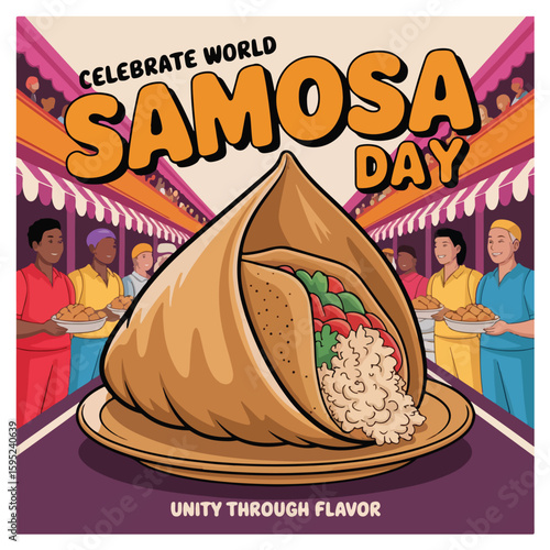 Celebrating the delicious crispy and savory snack loved worldwide the samosa
