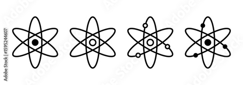 Atom icon set