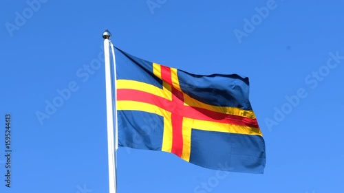 Flag of the Åland Islands
