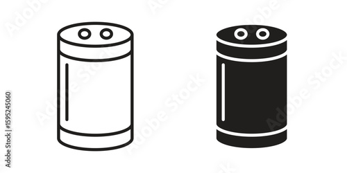 Cork wine icon set. minimal logotype web element pack.