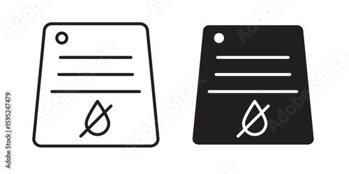 Air purifier icon set. minimal logotype web element pack.