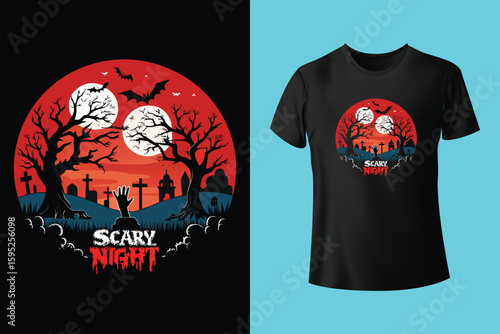 Halloween t shirt design bundle for print on demand