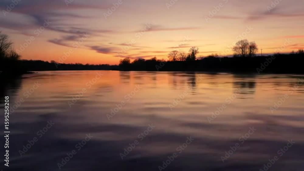 River at Sunset River at Sunset