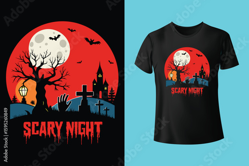 Halloween t shirt design bundle for print on demand