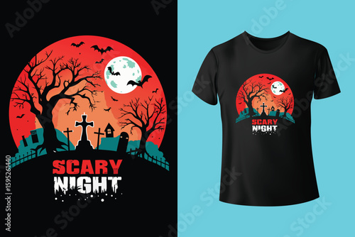 Halloween t shirt design bundle for print on demand