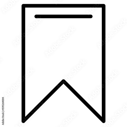 Bookmark  Icon Element For Design