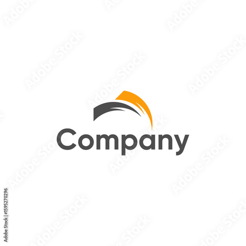 isolated abstract logo, generic circle logo design, editable icon, generic icon for your company, full color
