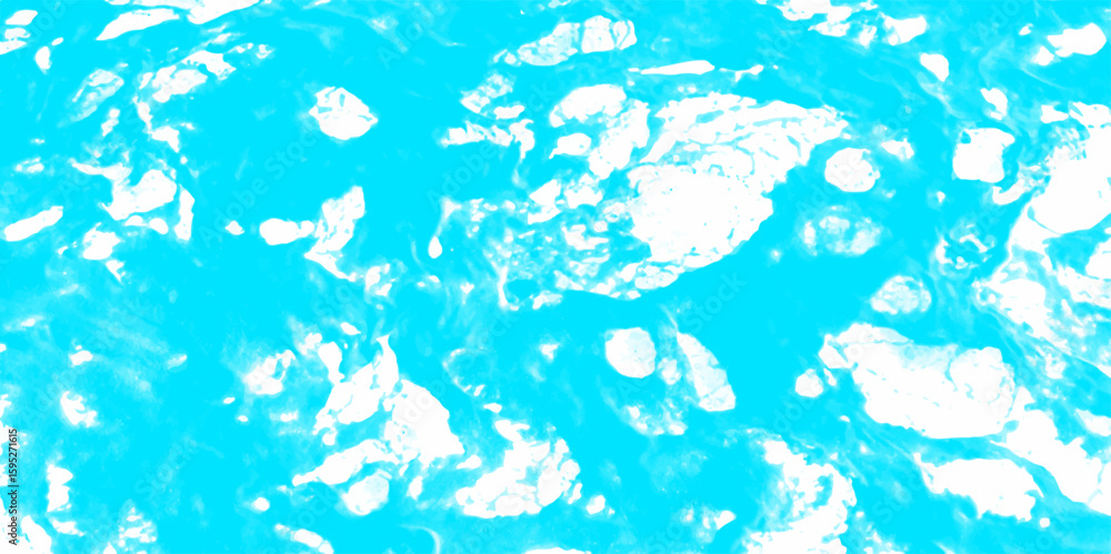 Naklejka premium watercolor background concept, vector.Colorful steam exhaled from the vape with a smooth transition of color molecules from turquoise to blue on a white background. celebration new year gift card patt