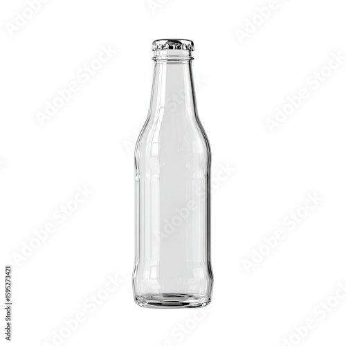 Wallpaper Mural Clear glass soda bottle Torontodigital.ca