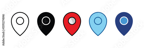 Free Download Location  Icon Element For Design - GFXLoad