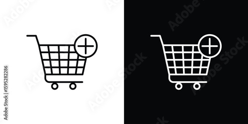 Procurement icons. linear trend modern icons set