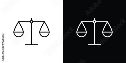 Economies of scale icons. linear trend modern icons set