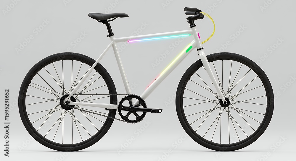 Fototapeta premium Stylish modern bike