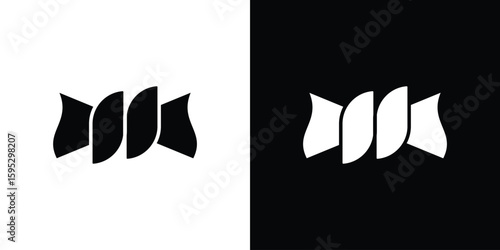 Squeeze icon in modern thin line and glyph concept.