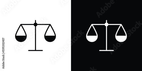 Economies of scale icon in modern thin line and glyph concept.