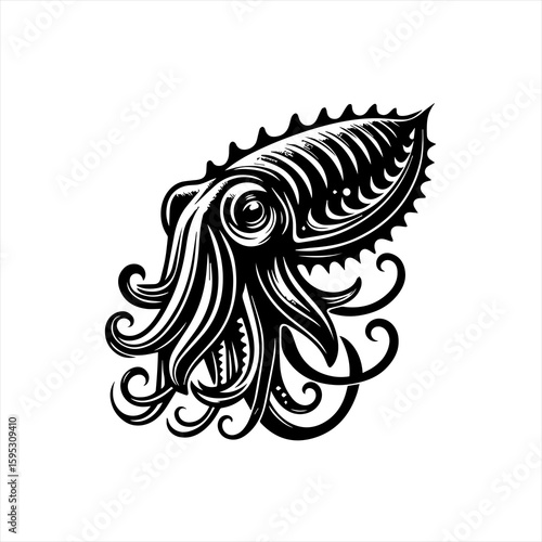 Squid illustration
