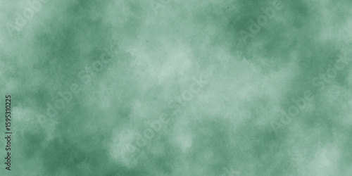 Abstract Elegant dark green background with mottled vintage texture in old fancy background design, texture of colored parchment paper.