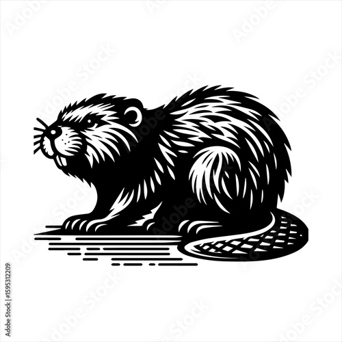 Beaver illustration