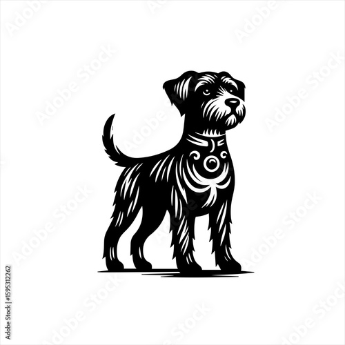 A dog illustration