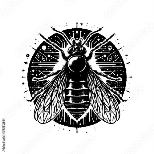 Bee illustration