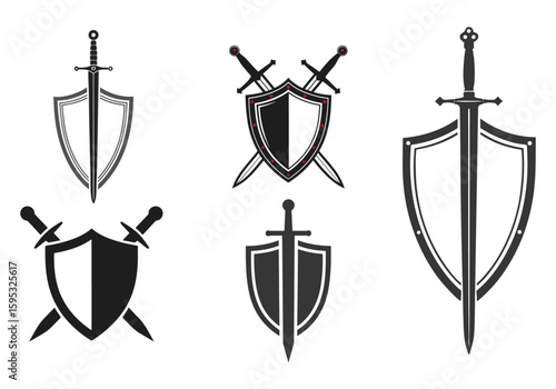 shield and swords