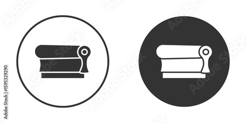 Print screen icon clipart element. stroke art design graphics