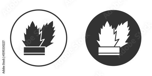 Mint gum icon clipart element. stroke art design graphics