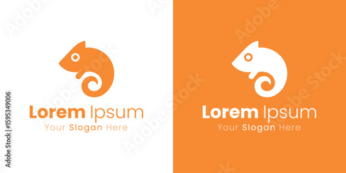 Creative Chameleon Logo Design for Brand Identity and Visual Communication